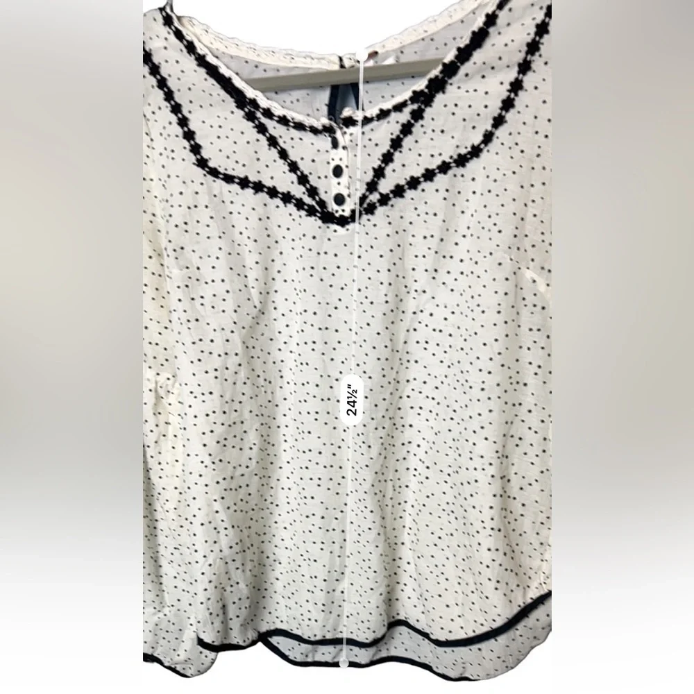 FREE PEOPLE Joanna Polka Dot Top​​​​​​